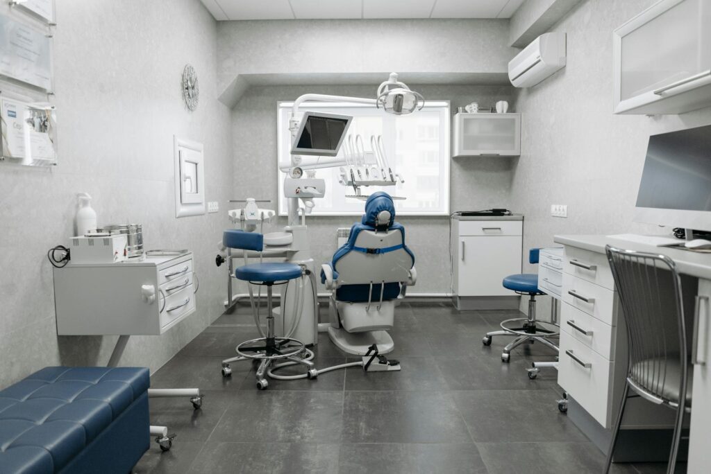 a modern dental clinic