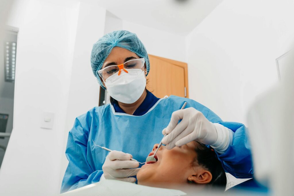 dentist treating a patient